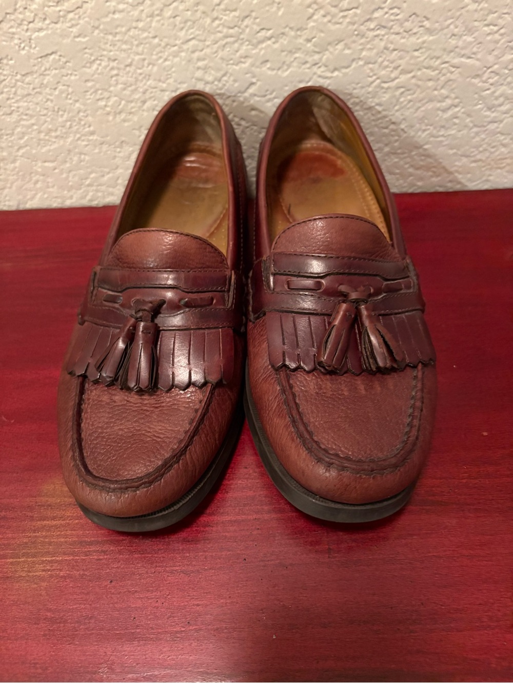 Dockers Men's Tassel Kiltie Loafers in Brown
